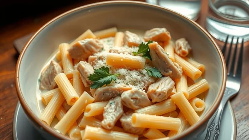 Världens godaste pasta med kyckling